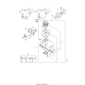Dugattyú Ø 39 mm STIHL 1148-030-2015