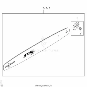 STIHL robbantott ábra STH-DD0AA3A0E2040722 – pozíció: 1