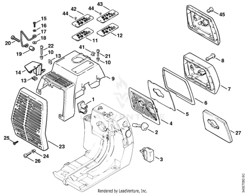 STIHL FS500 fűkasza alkatrész és tartozék