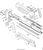 STIHL FS500 fűkasza alkatrész és tartozék