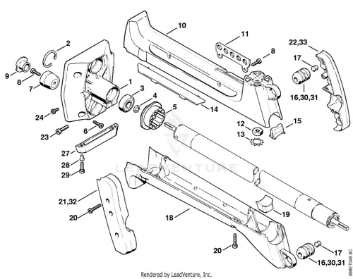 STIHL FS500 fűkasza alkatrész és tartozék