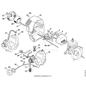 STIHL robbantott ábra STH-AD469000AD4C52B4 – pozíció: 31