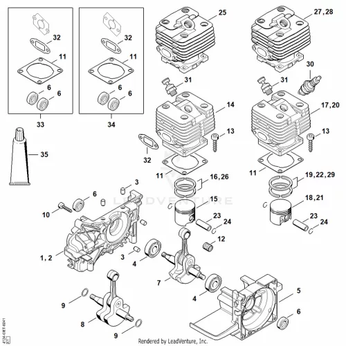 STIHL robbantott ábra STH-6D8D06F20008D83C – alkatrész pozíció: 7