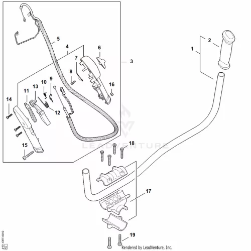 STIHL robbantott ábra STH-B7F6AFA54718B902 – alkatrész pozíció: 1