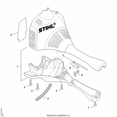 STIHL robbantott ábra STH-D544128E2F64E0A7 – alkatrész pozíció: 1