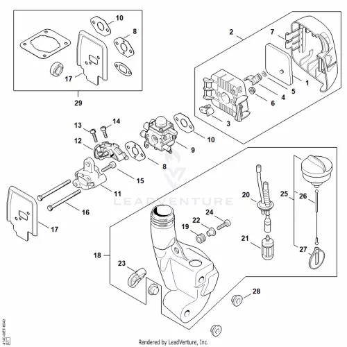 STIHL robbantott ábra STH-DED80C57AB1456F8 – alkatrész pozíció: 9