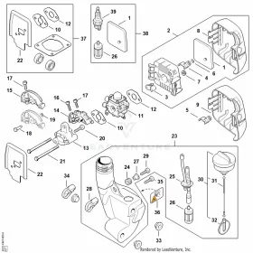 STIHL robbantott ábra STH-1BD62804850A1367 – pozíció: 9