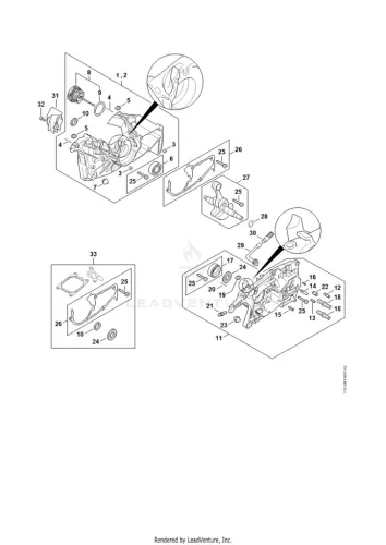 STIHL robbantott ábra STH-0CA9A1E6E8321676 – alkatrész pozíció: 5