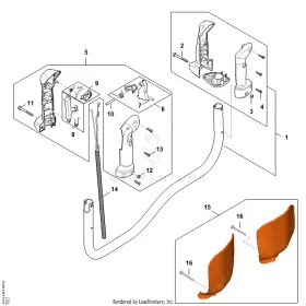 STIHL robbantott ábra STH-20F0643F7A372513 – pozíció: 1