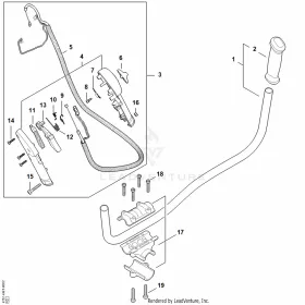 Fogantyúcső tartó STIHL 4151-790-3206
