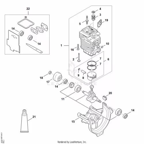 STIHL FS311 fűkasza alkatrész és tartozék