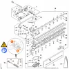 AE - Angle drive, adjustable thru 145°, 500 mm – pozíció: 43