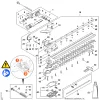 AE - Angle drive, adjustable thru 145°, 500 mm – pozíció: 21, 42