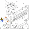AH - Angle drive, adjustable thru 145°, 500 mm – pozíció: 22