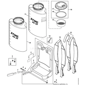 STIHL robbantott ábra STH-F23B0187CAC42962 – pozíció: 14