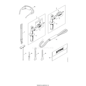 STIHL robbantott ábra STH-5A2854F8FE08B0E6 – pozíció: 3