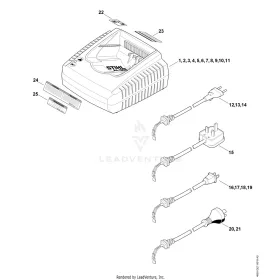 STIHL robbantott ábra STH-A87457B8AAF29FCC – pozíció: 12