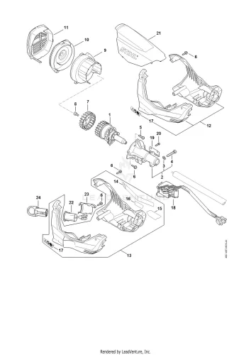 AA - Villanymotor, Motor Burkolat – pozíció: 8