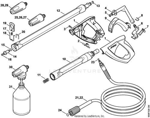 STIHL robbantott ábra STH-A680DAE6289858D0 – alkatrész pozíció: 21