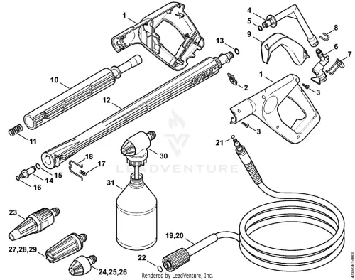 STIHL robbantott ábra STH-C3C8D4EAB107F0F5 – alkatrész pozíció: 19