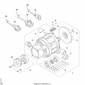 STIHL robbantott ábra STH-67B18FB063DA9A16 – pozíció: 13