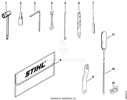 STIHL robbantott ábra STH-4C6DD23E243D525F – alkatrész pozíció: 10