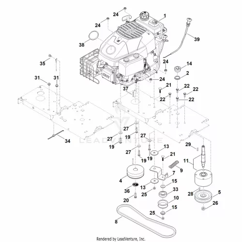 STIHL robbantott ábra STH-A55062CE61C09FA7 – alkatrész pozíció: 40