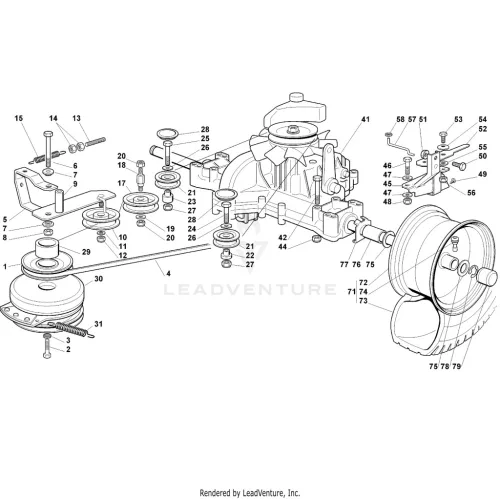 STIHL robbantott ábra STH-340FF99D04D027AC – alkatrész pozíció: 4