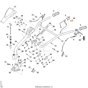 STIHL robbantott ábra STH-574F93D19B4BEEB6 – pozíció: 20