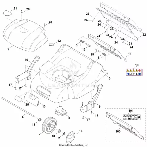 STIHL robbantott ábra STH-C72D6E59DC54BCA9 – alkatrész pozíció: 10