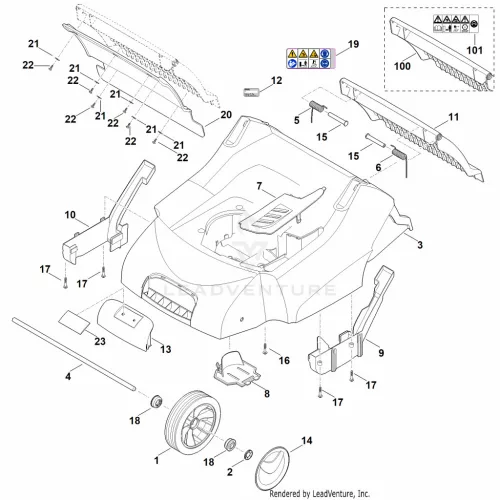 STIHL robbantott ábra STH-6BAF7BA79E0A8995 – alkatrész pozíció: 10