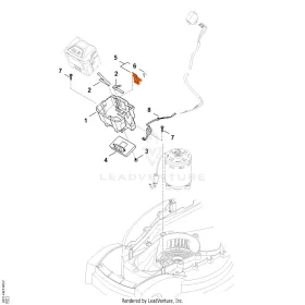 STIHL robbantott ábra STH-54F6187643139149 – pozíció: 4