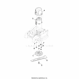 STIHL robbantott ábra STH-1D0182913D1A7988 – pozíció: 3