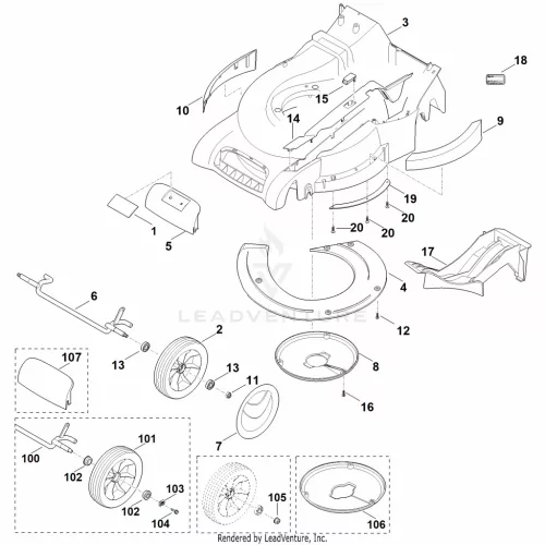 AE - Burkolat, Front axle – pozíció: 15