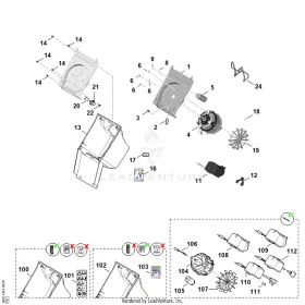 Csavar M8x16-8.8 STIHL 9025-313-5000
