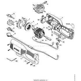STIHL robbantott ábra STH-1D3C2FABDF791F7D – pozíció: 21