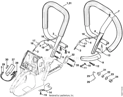 AK - Handlebar (Heating) – pozíció: 5