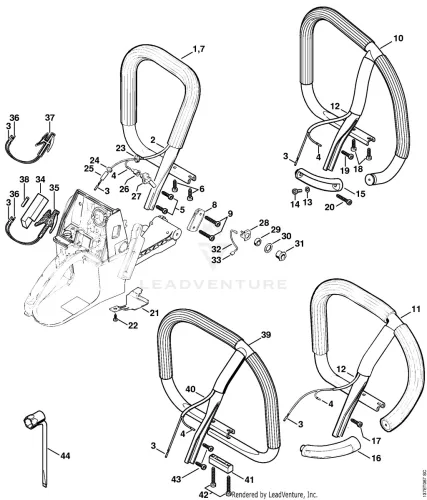 AM - Handlebar (Heating) – pozíció: 19, 5