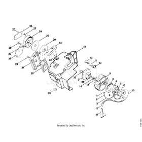 STIHL robbantott ábra STH-E4AE9444F8EBA194 – pozíció: 
