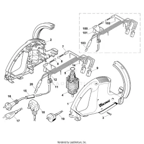 STIHL robbantott ábra STH-0983DA0FEF5E374C – pozíció: 3