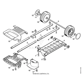 STIHL robbantott ábra STH-53C1C96F8005AB18 – pozíció: 17