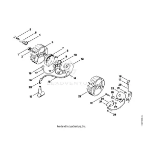STIHL robbantott ábra STH-604BA27E5E92BCEC – pozíció: 13
