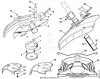 STIHL FS500 fűkasza alkatrész és tartozék