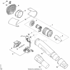Elektronikus modul STIHL BA06-430-1401