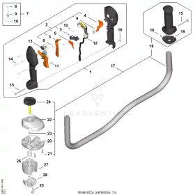 Fogantyúcső STIHL FA09-790-1700