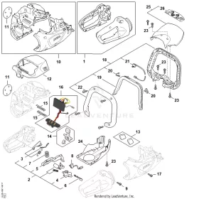 Elektronikus modul STIHL HA06-430-1401