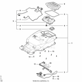 Elektronikus modul STIHL IA01-430-1405