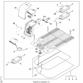 Elektronikus modul Dokkolóállomás STIHL IA02-430-1401