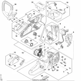 Elektronikus modul STIHL MA03-430-1402