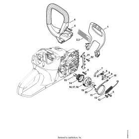 Fogantyúcső STIHL MA03-791-1700